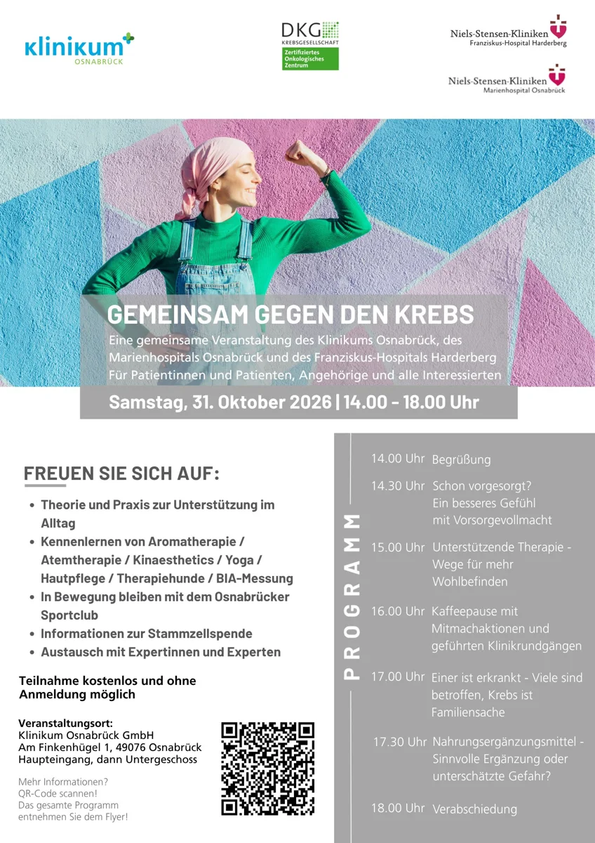 Gemeinsam gegen den Krebs
