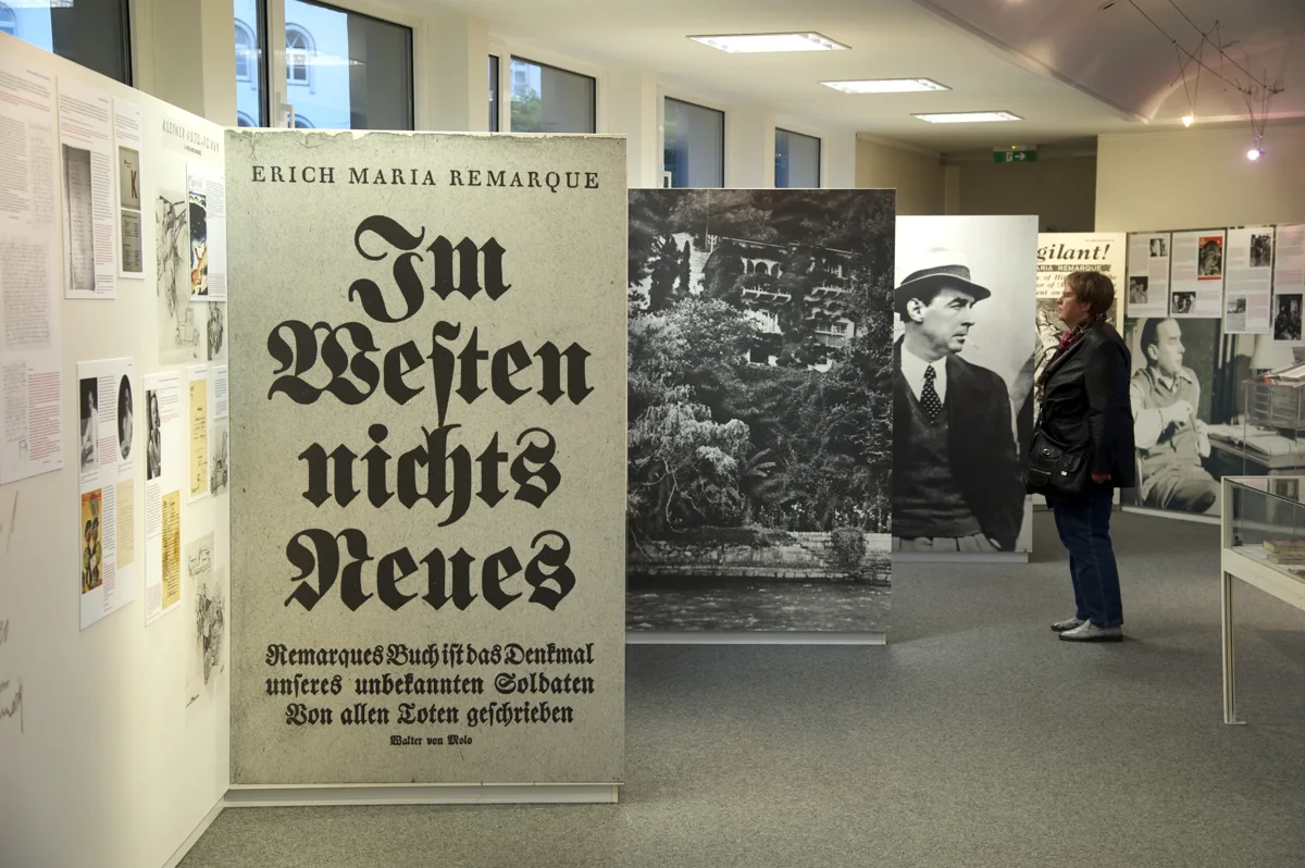 Veranstaltungen in Osnabrück und Umgebung am Mittwoch, 16. September 2026 30 Jahre Erich Maria Remarque-Friedenszentrum