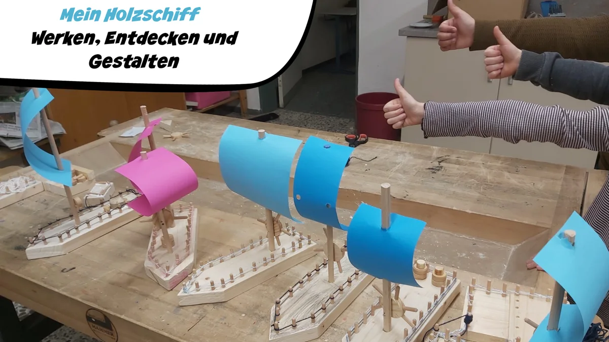 Mein Holzschiff - Werken, Entdecken und Gestalten