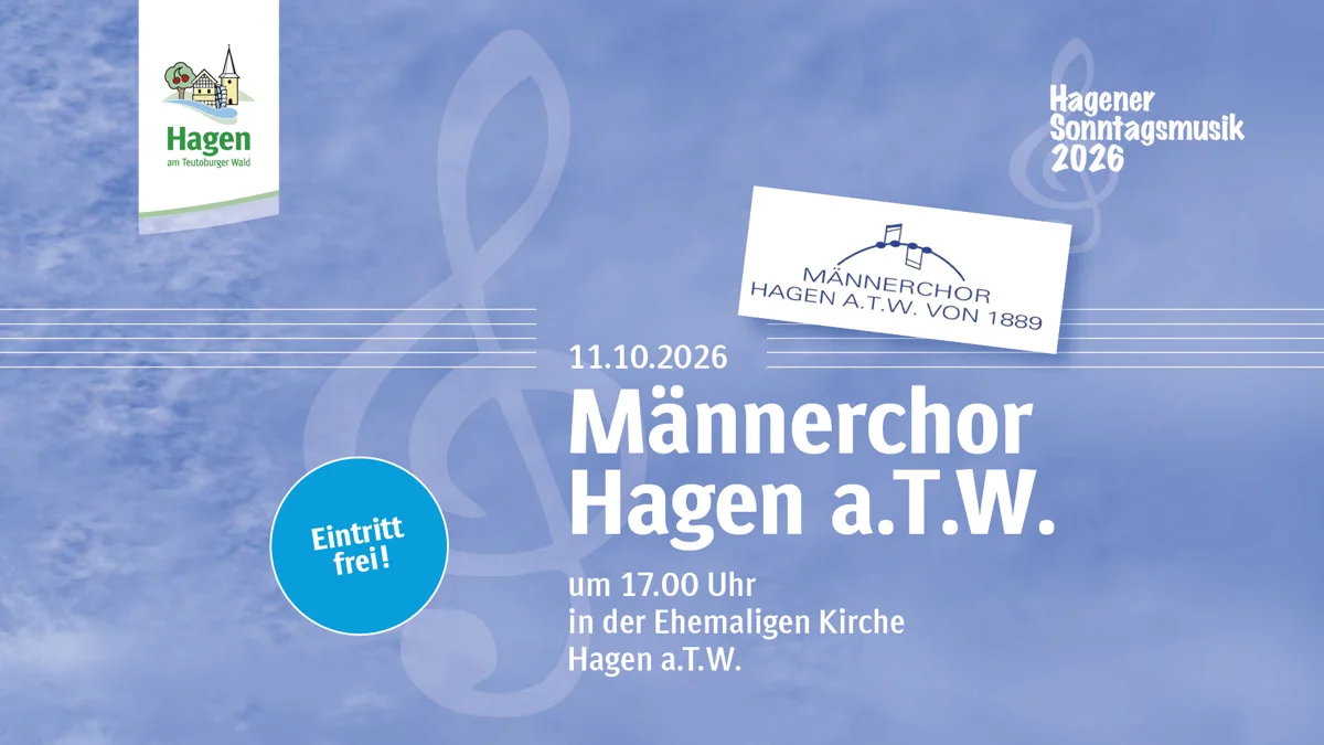 Hagener Sonntagsmusik - Männerchor Hagen a.T.W.