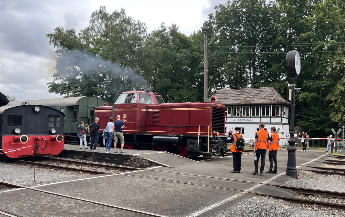 Offener Zechenbahnhof "Saisonabschluss" am Piesberg